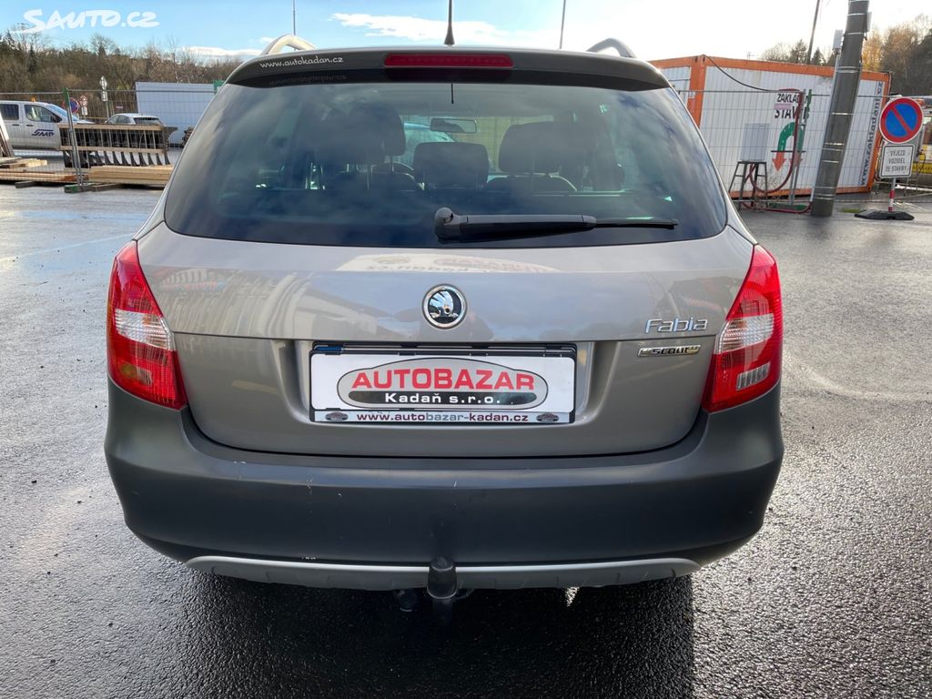 Škoda Fabia, 1,6 TDi 77kW, SCOUT, SERVISKA