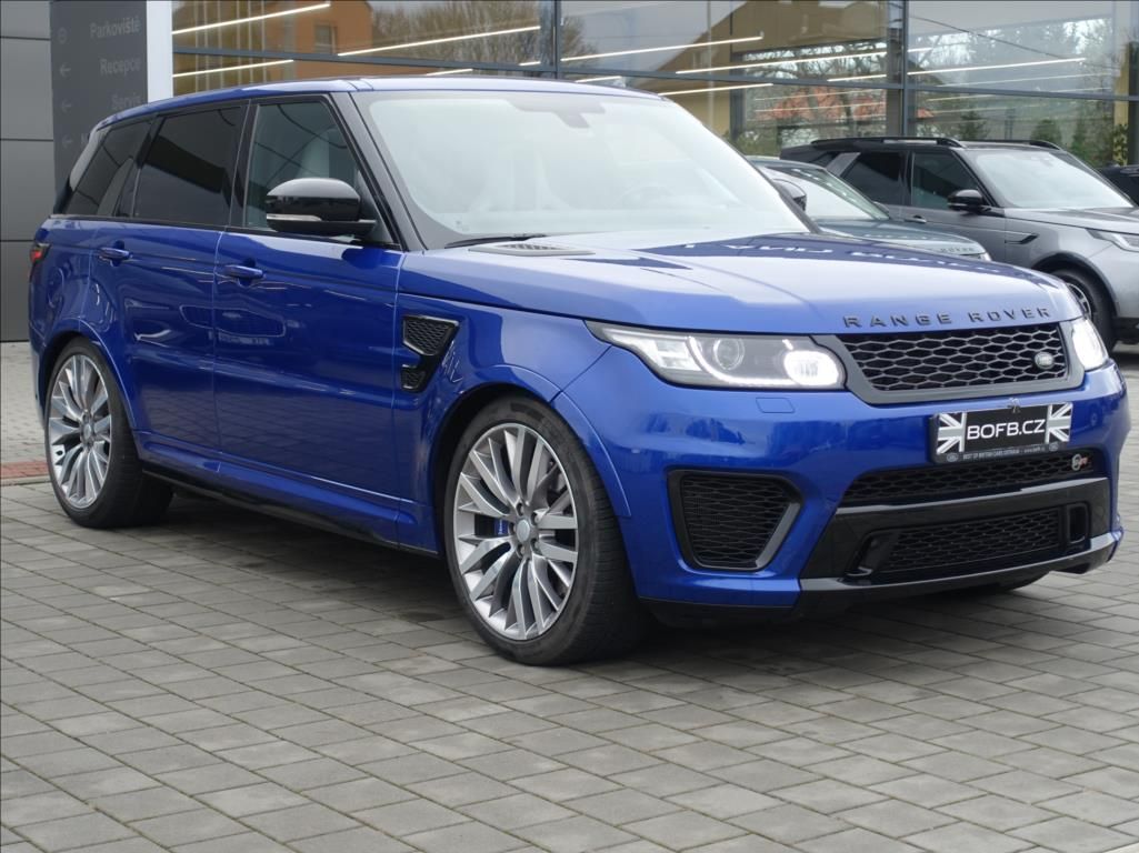 Land Rover Range Rover Sport, 5,0 S/C SVR 550HP ČR, DPH - fotka 5