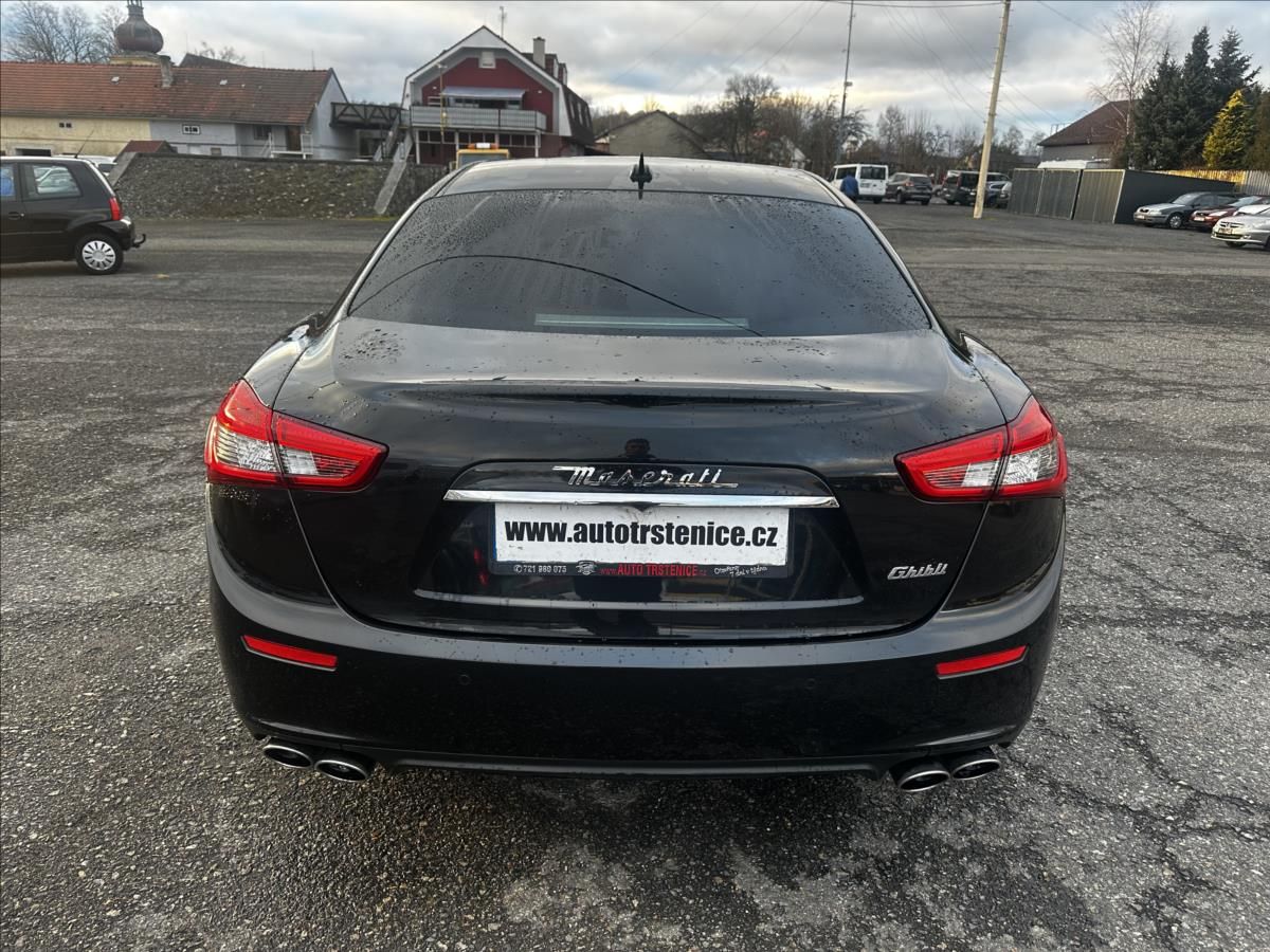 Maserati Ghibli, 3,0 dV6-202kW-DPH - SUPER STAV - fotka 4