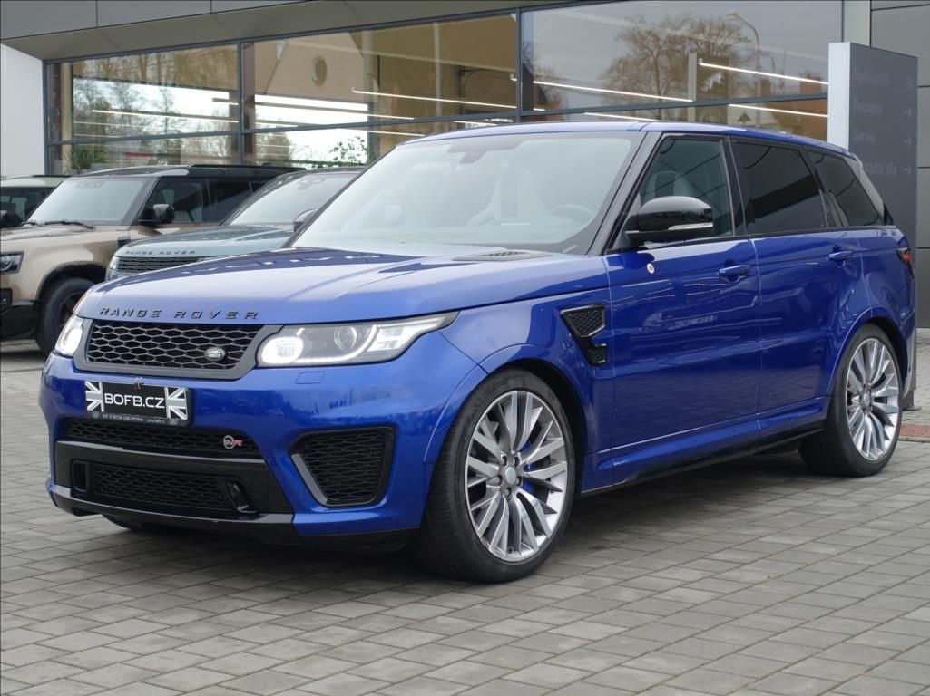Land Rover Range Rover Sport, 5,0 S/C SVR 550HP ČR, DPH - fotka 3