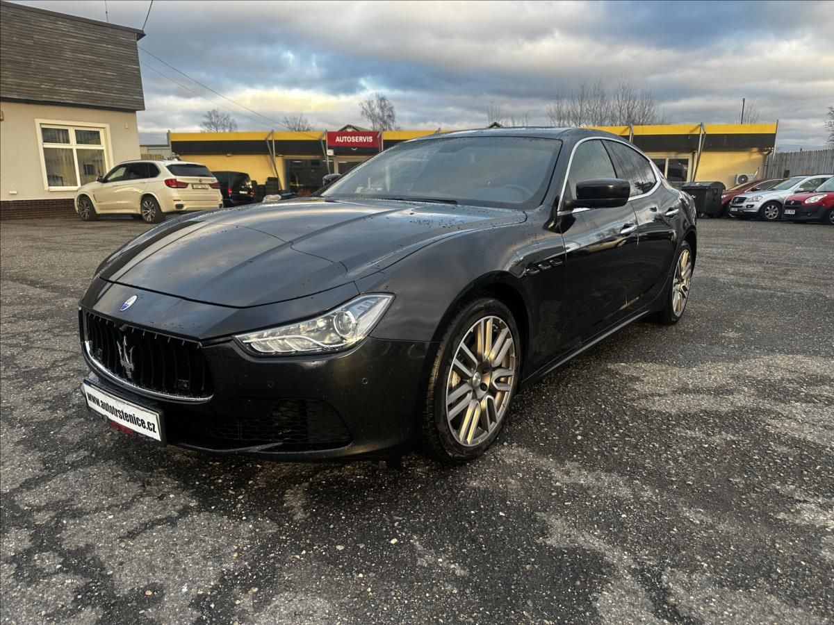 Maserati Ghibli, 3,0 dV6-202kW-DPH - SUPER STAV