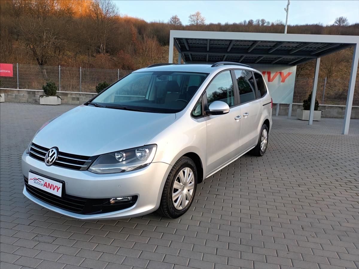 Volkswagen Sharan, 2,0 TDI,7MÍST,SERVISKA,VÝHŘEV