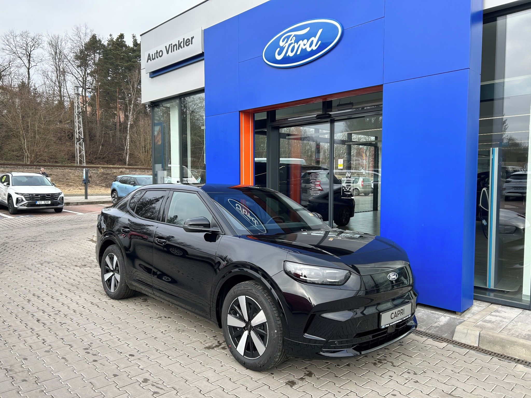 Ford Capri, 77kWh prodloužený dojezd 210kW