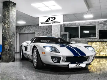 Ford GT, CONTINENTAL WHITE/BBS/STRIPES
