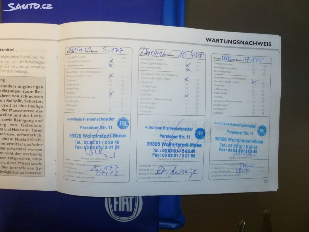Fiat Panda, 1,1 KLIMA, SERVISKA