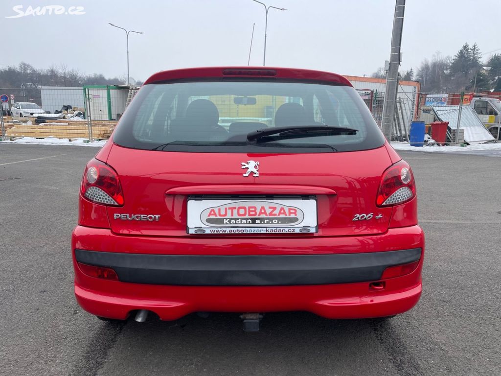 Peugeot 206, + 1,1 44kW, SERVISKA