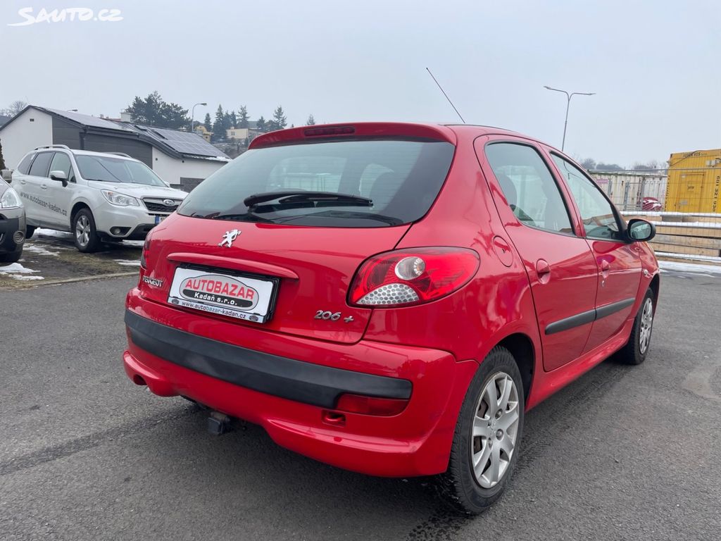 Peugeot 206, + 1,1 44kW, SERVISKA