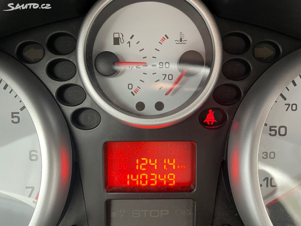 Peugeot 206, + 1,1 44kW, SERVISKA
