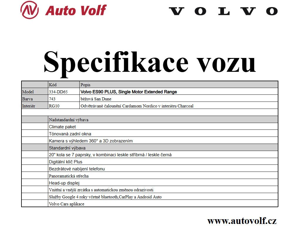 Volvo ES90, PLUS Single Motor Extended Ran - fotka 2
