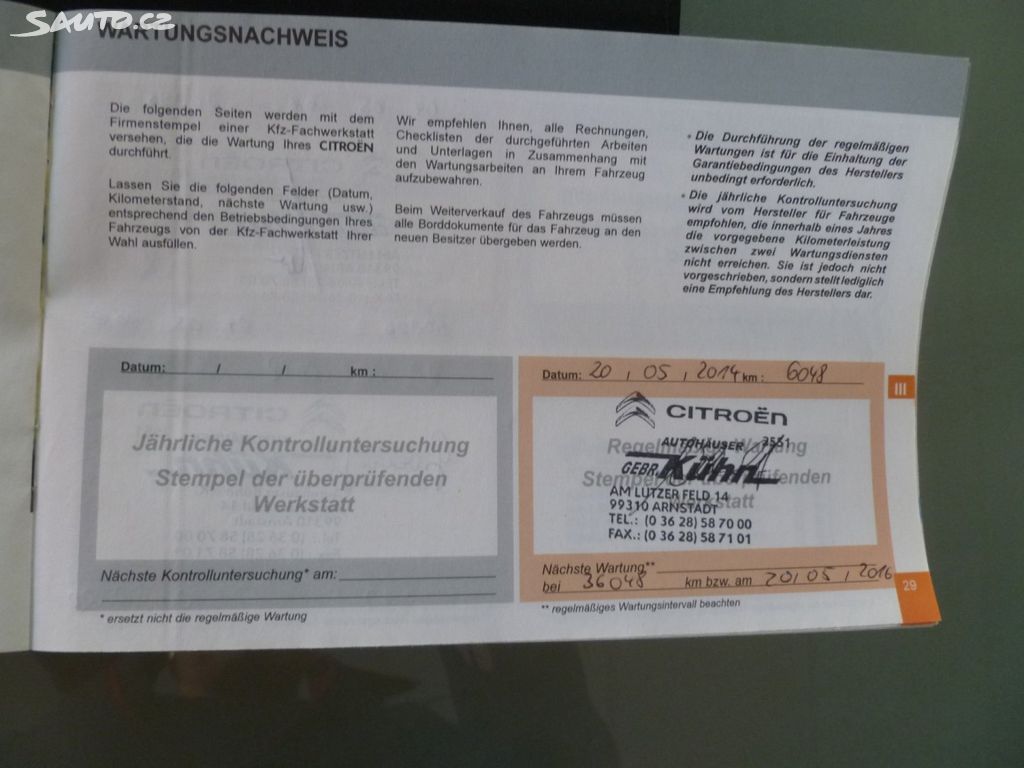 Citroën C4 Picasso, 1,6 88 kW, 7MÍST, SERVISKA