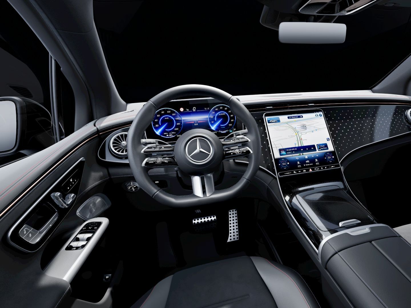 Mercedes-Benz EQE, EQE 350 4MATIC SUV Electric Ar - fotka 6