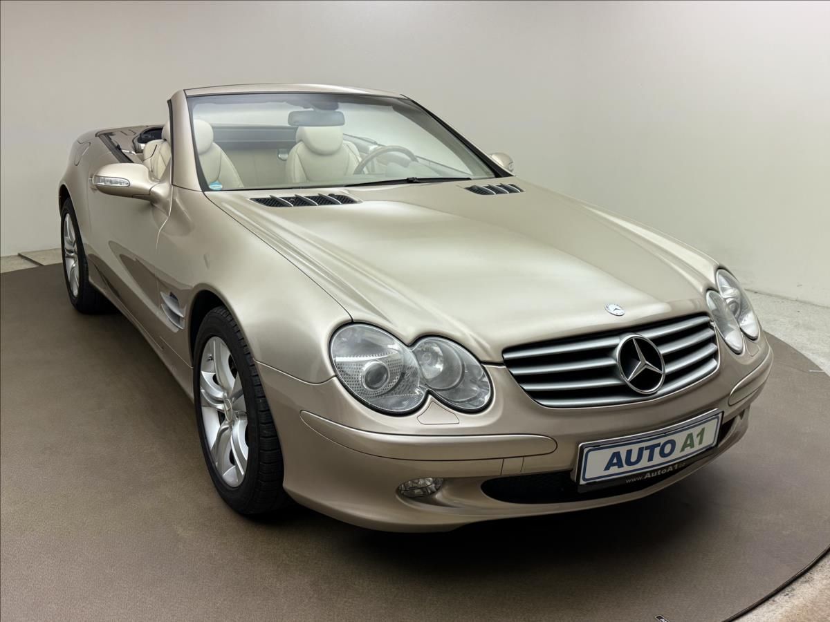 Mercedes-Benz SL, 5,0 500 V8 225kW AT KŮŽE - fotka 3