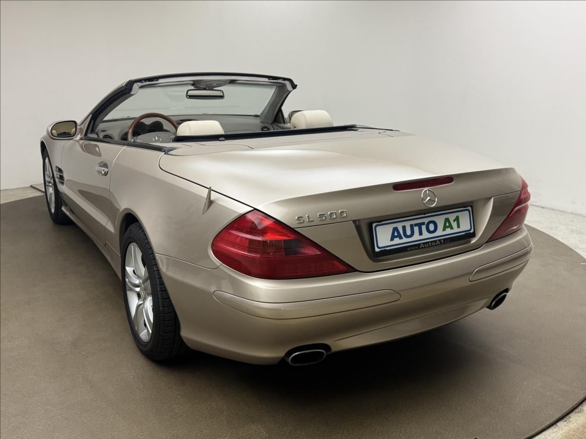 Mercedes-Benz SL, 5,0 500 V8 225kW AT KŮŽE - fotka 6