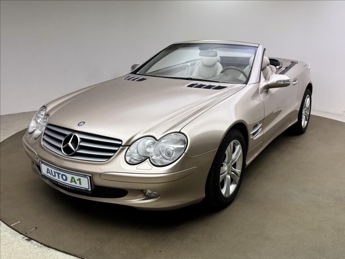 Mercedes-Benz SL, 5,0 500 V8 225kW AT KŮŽE