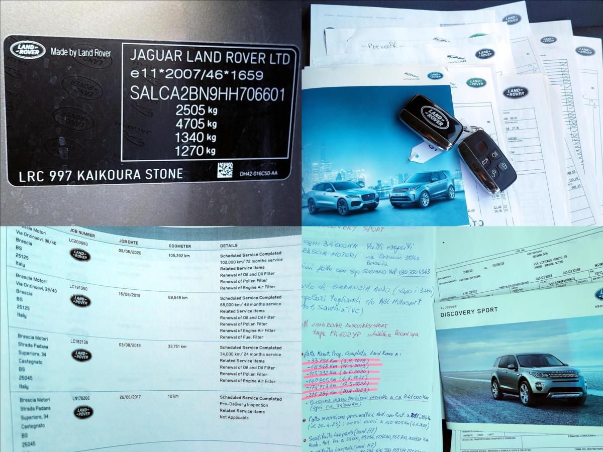 Land Rover Discovery Sport, 2,0 TD4 4wd, SERV.KN, CEBIA - fotka 5