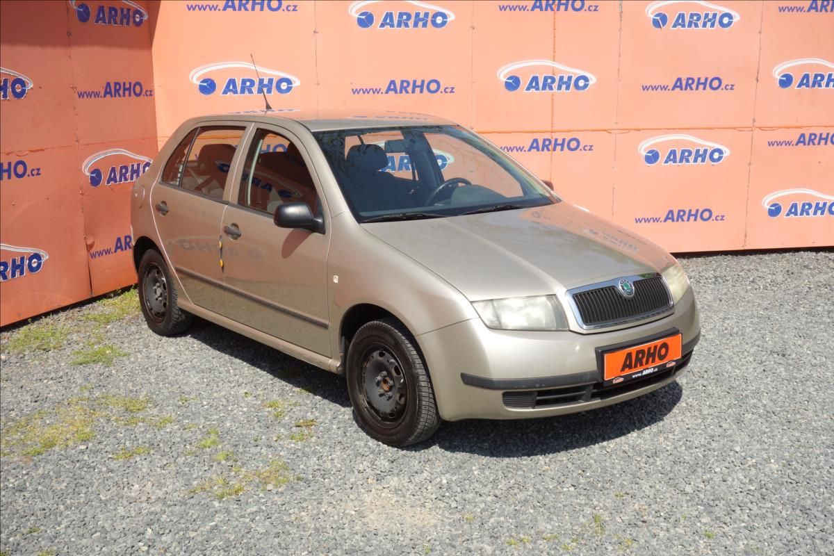 Škoda Fabia, 1,2 i, ČR, 1 MAJ., CLASSIC.