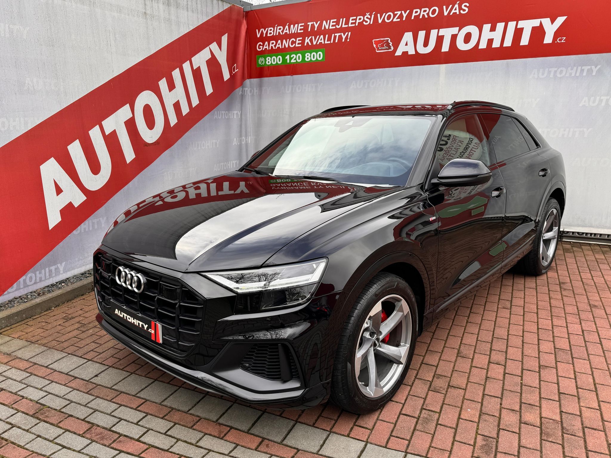 Audi Q8, 50 TDi Quattro,B&O,ČR,1.M
