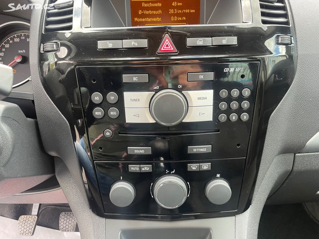 Opel Zafira, 1,8 88kW, 7 MÍST, SERVISKA