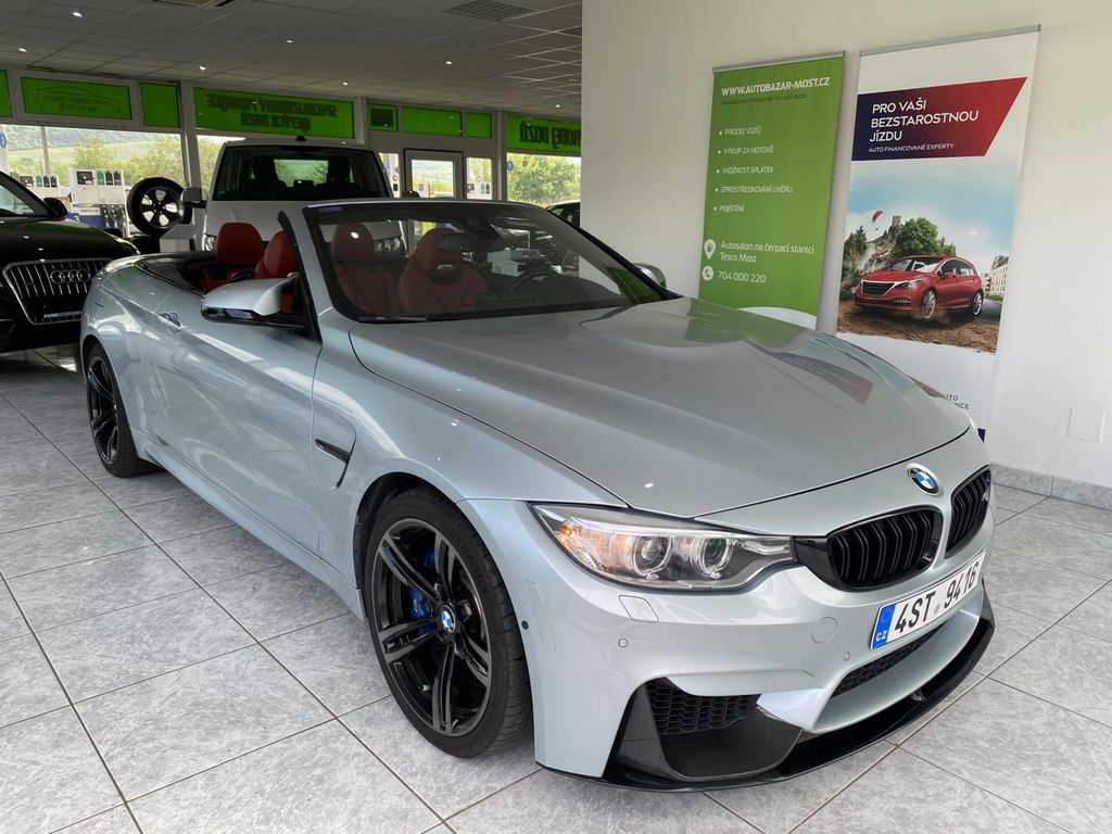 BMW M4, 317kW CABRIO ODPOČET DPH TOP
