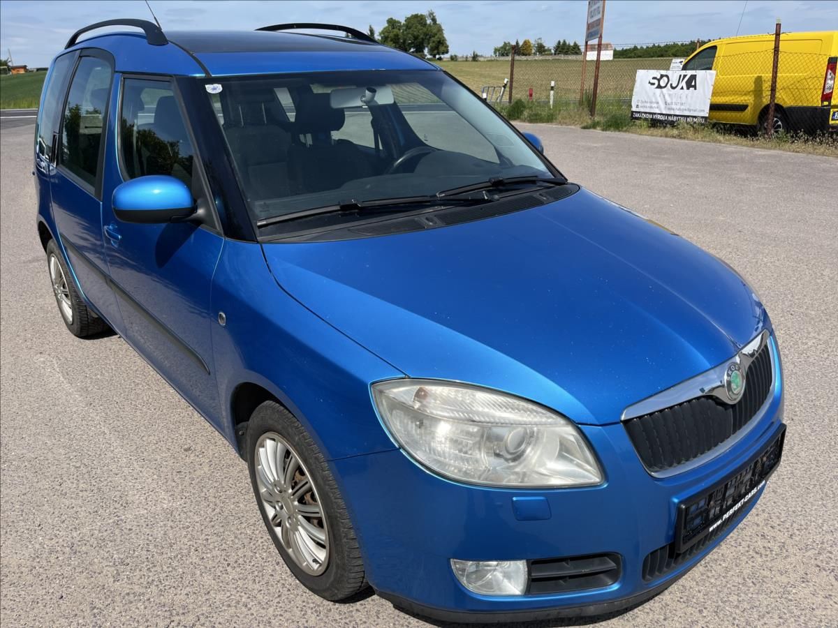 Škoda Roomster, 1,4 TDi SERVIS PANORAMA KLIMA - fotka 3