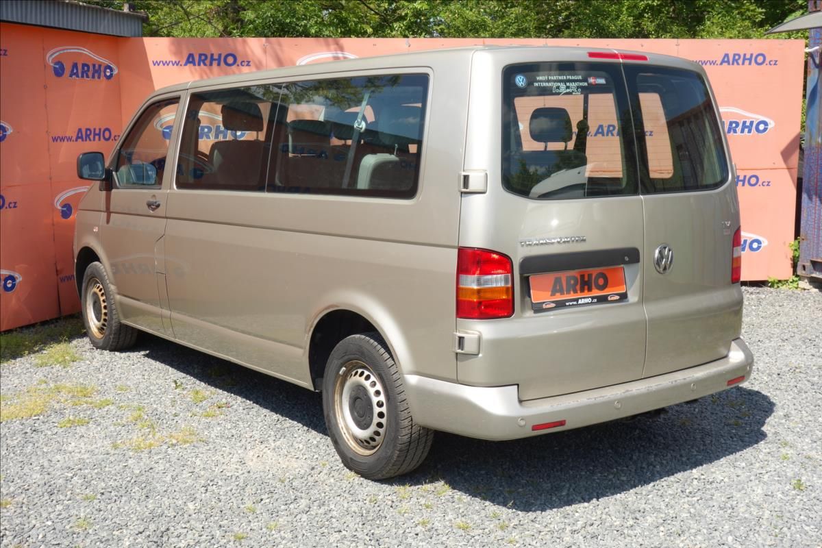 Volkswagen Transporter, 2,5 TDi 96KW,ČR,8 MÍST,LONG. - fotka 5