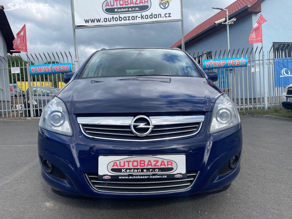 Opel Zafira, 1,8 88kW, 7 MÍST, SERVISKA