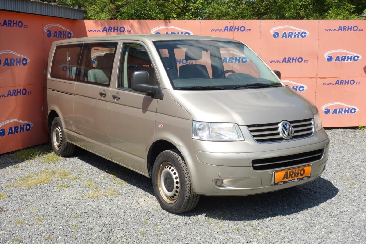 Volkswagen Transporter, 2,5 TDi 96KW,ČR,8 MÍST,LONG.