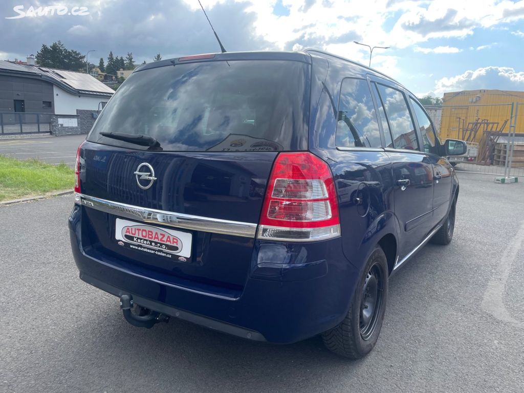 Opel Zafira, 1,8 88kW, 7 MÍST, SERVISKA