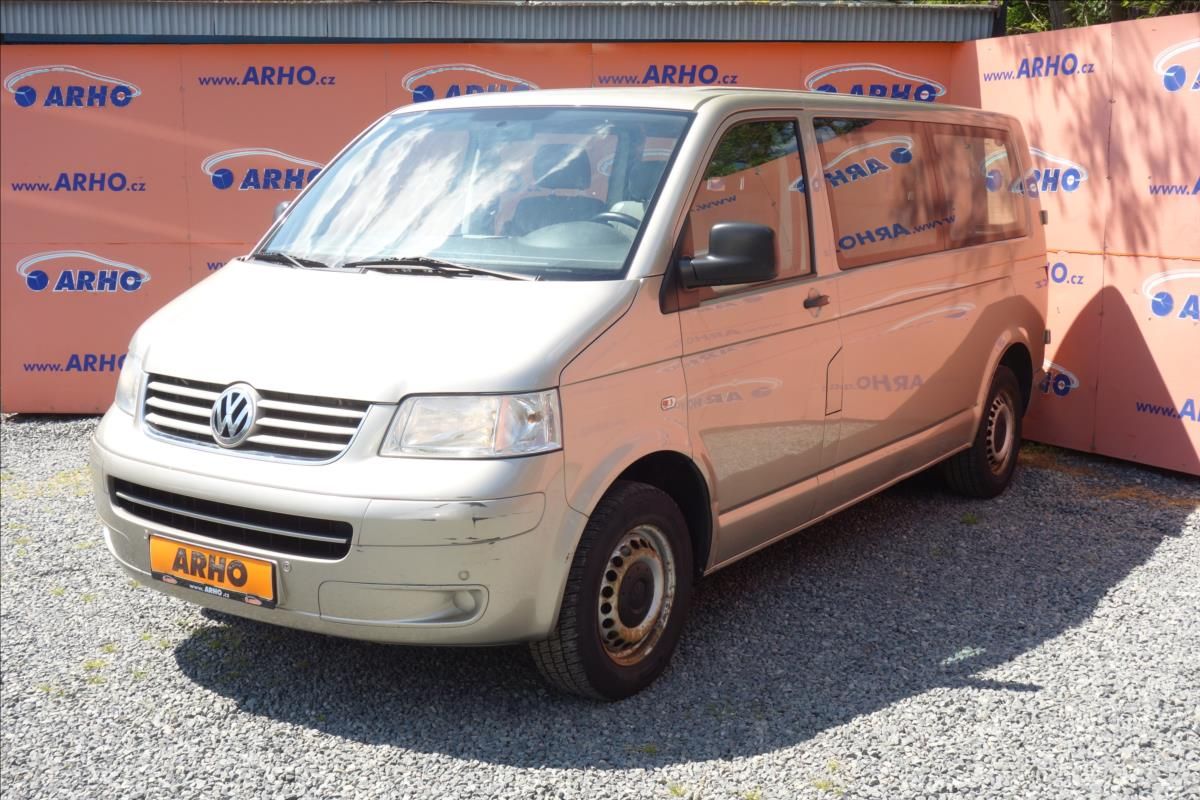 Volkswagen Transporter, 2,5 TDi 96KW,ČR,8 MÍST,LONG. - fotka 3