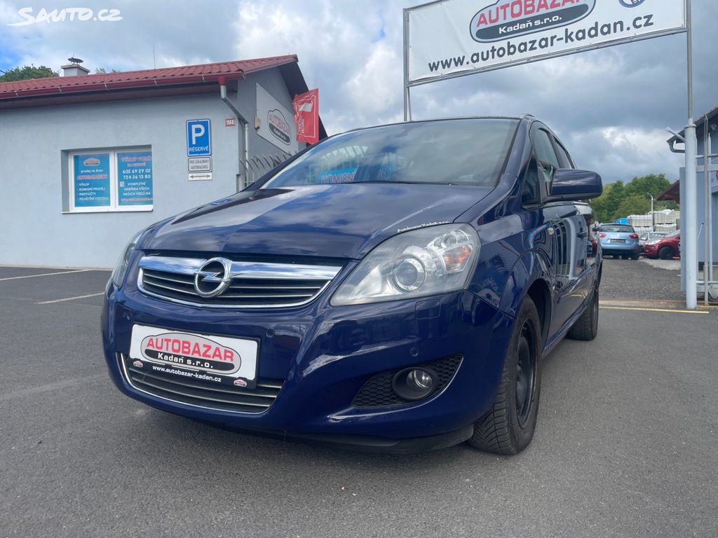 Opel Zafira, 1,8 88kW, 7 MÍST, SERVISKA
