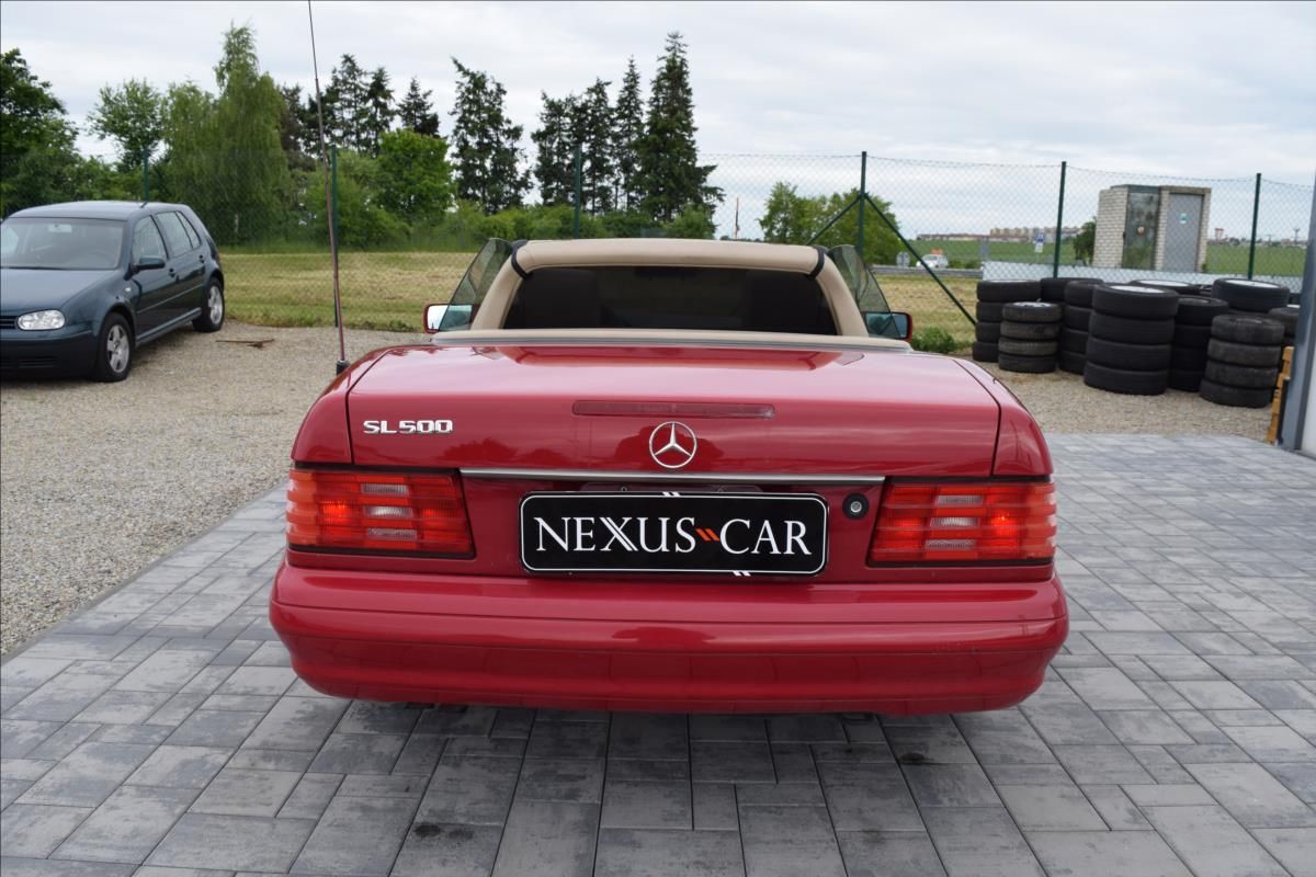 Mercedes-Benz SL, 5,0 235kw AUTOMAT V8 CABRIO - fotka 6