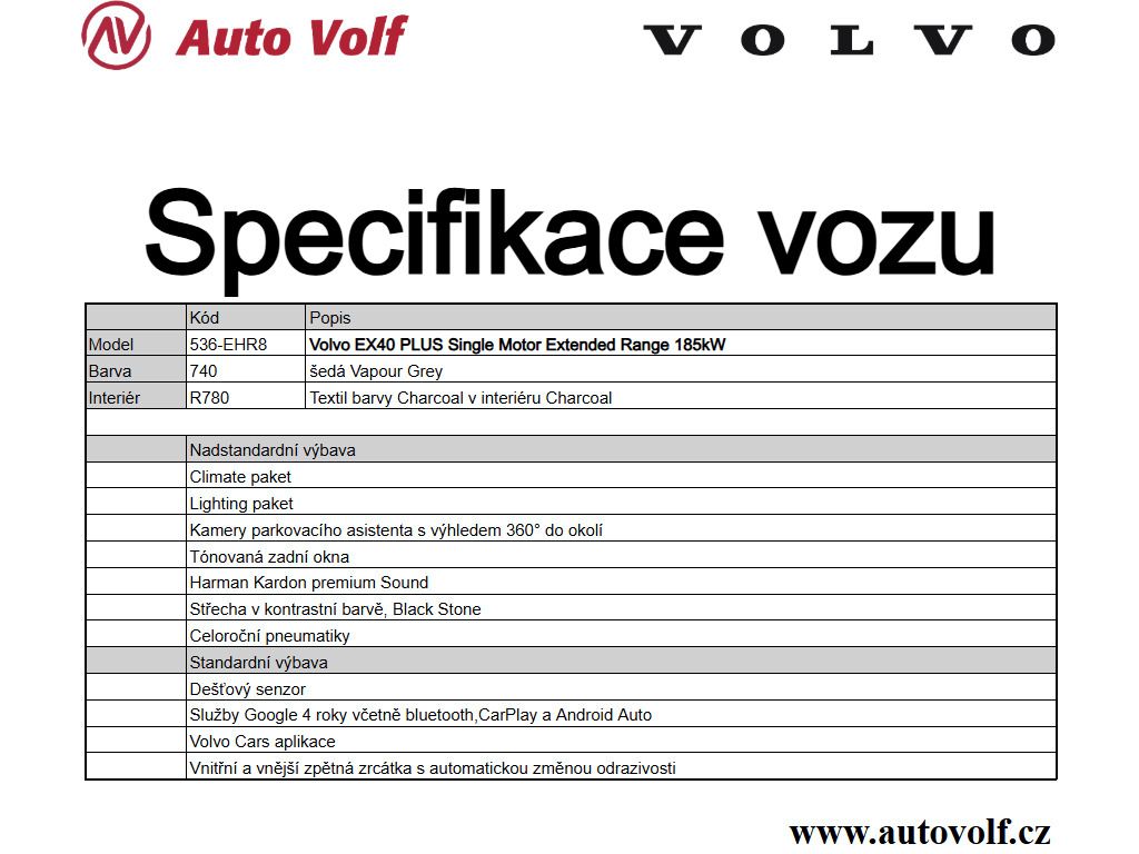 Volvo EX40, PLUS Single Motor Extended Ran - fotka 2