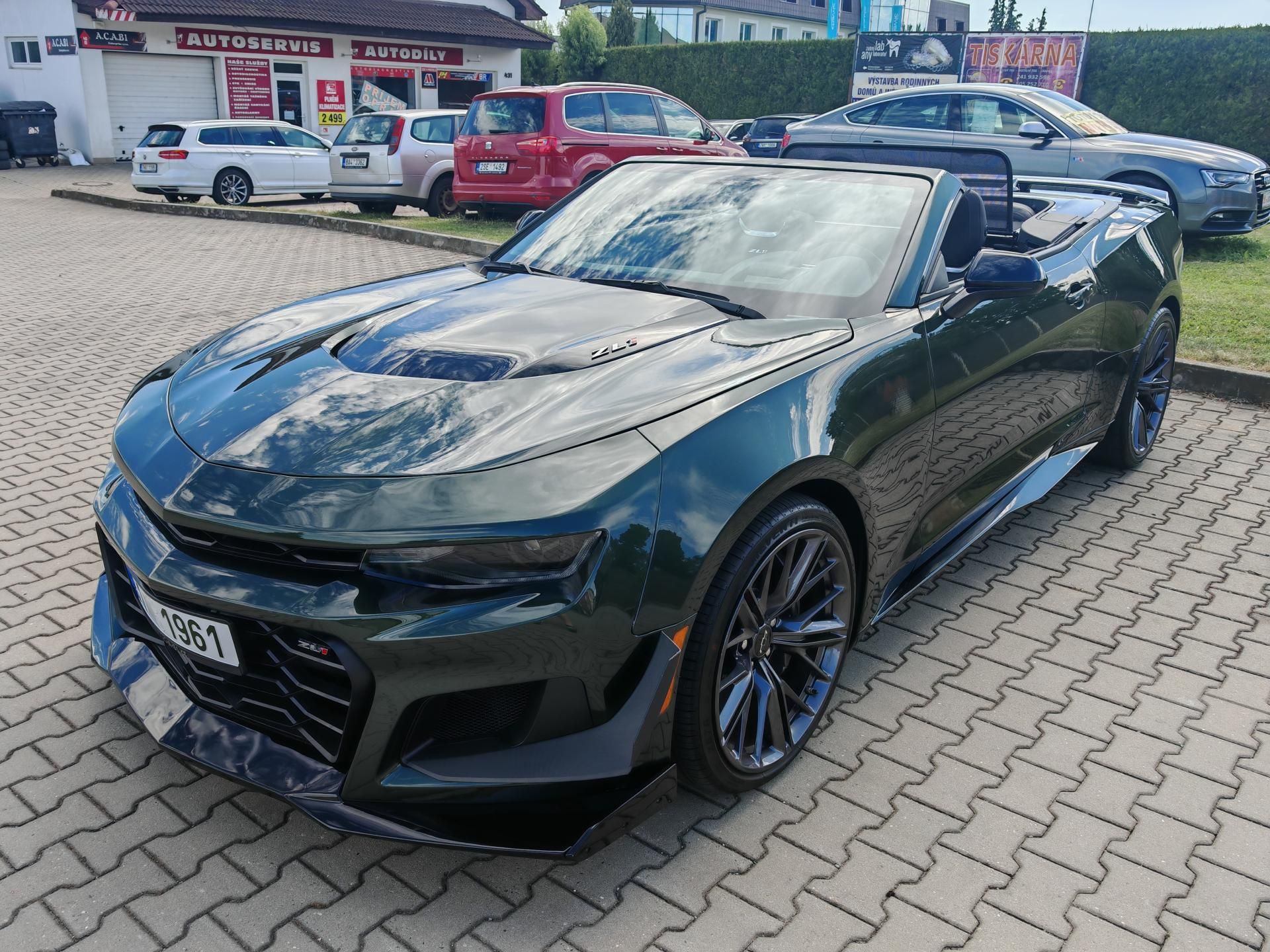 Chevrolet Camaro, ZL1 Cabrio, Manuál, Alcantara - fotka 3