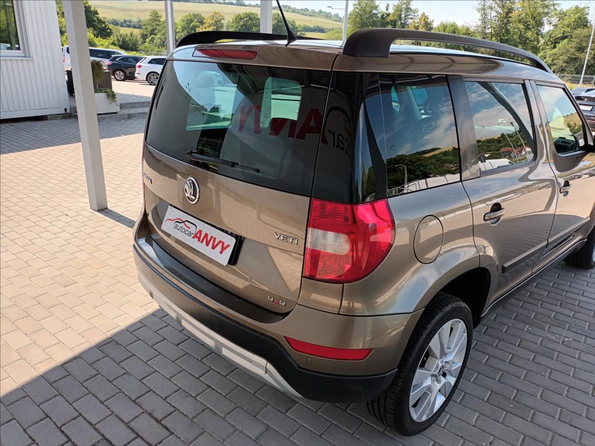 Škoda Yeti, 2,0 TDI,81KW,4X4,XENON,SERVIS - fotka 5