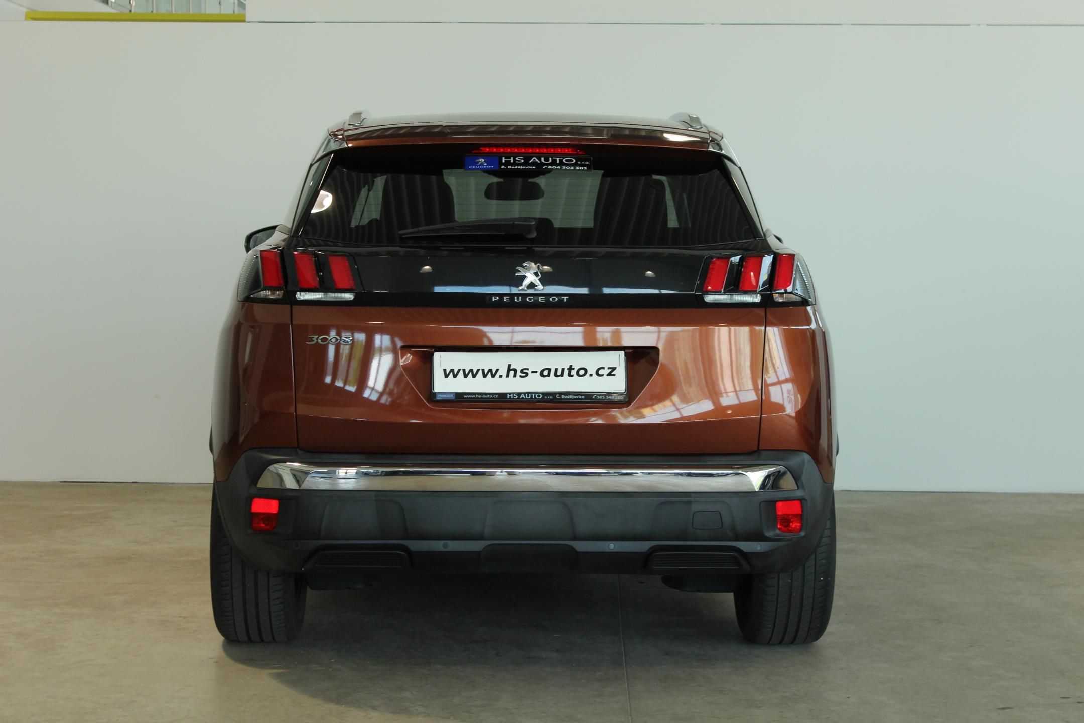 Peugeot 3008, 1.2i,Allure,130HP,ČR,1.maj,nav - fotka 6