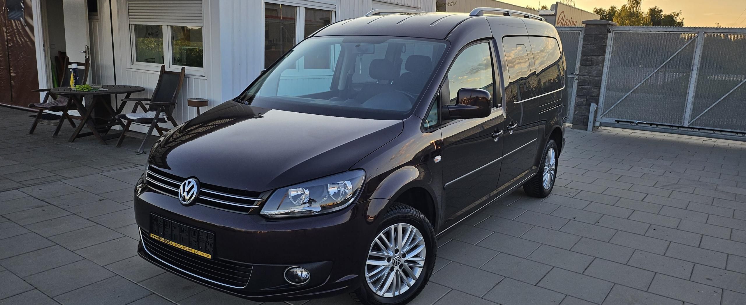 Volkswagen Caddy, 1.6 TDI Maxi Cup 7.Míst Navi