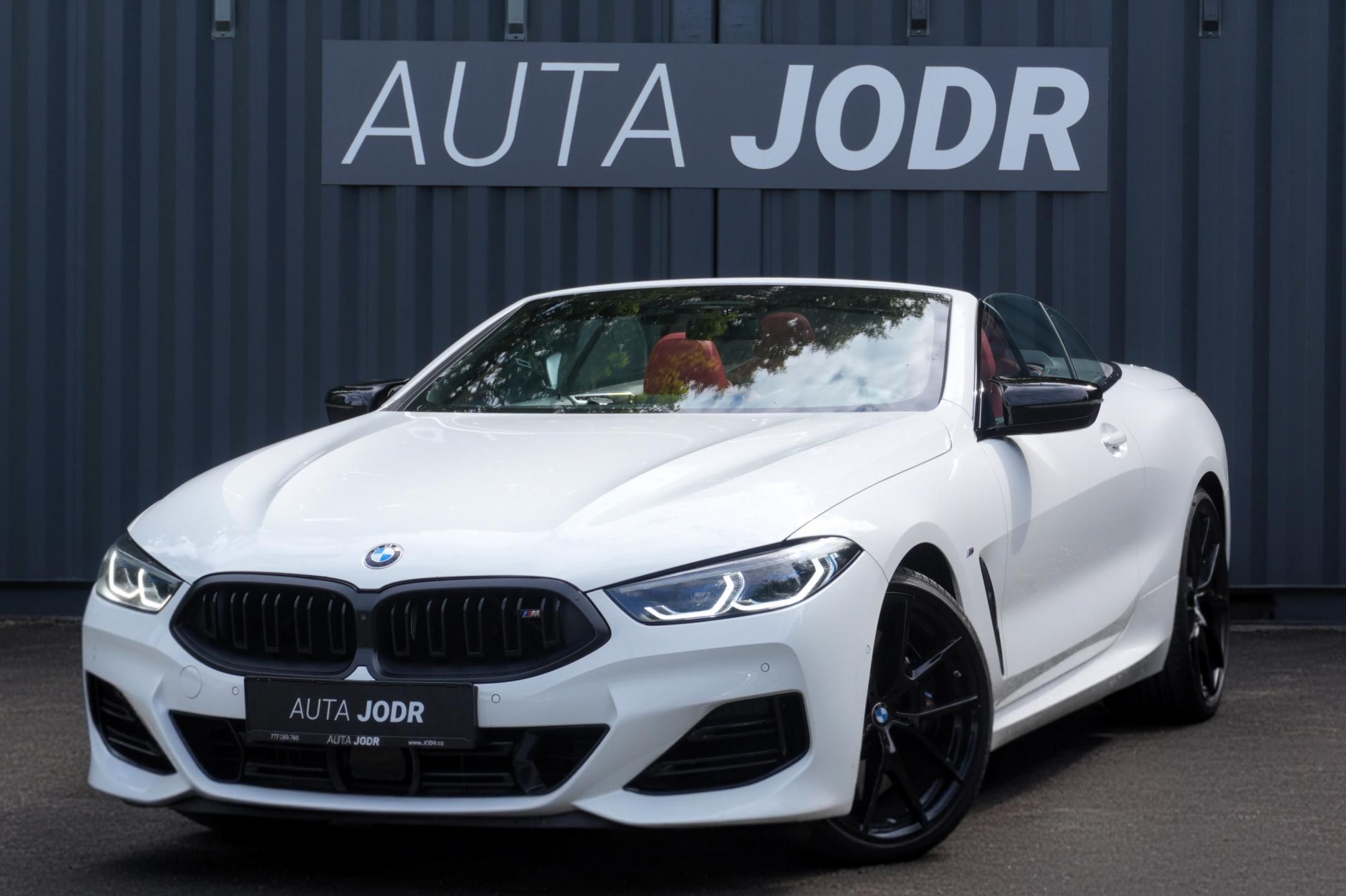 BMW Řada 8, M850i xD Cabrio, Lasery, B&W