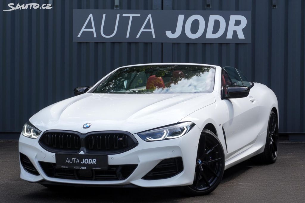 BMW Řada 8, M850i xD Cabrio, Lasery, B&W