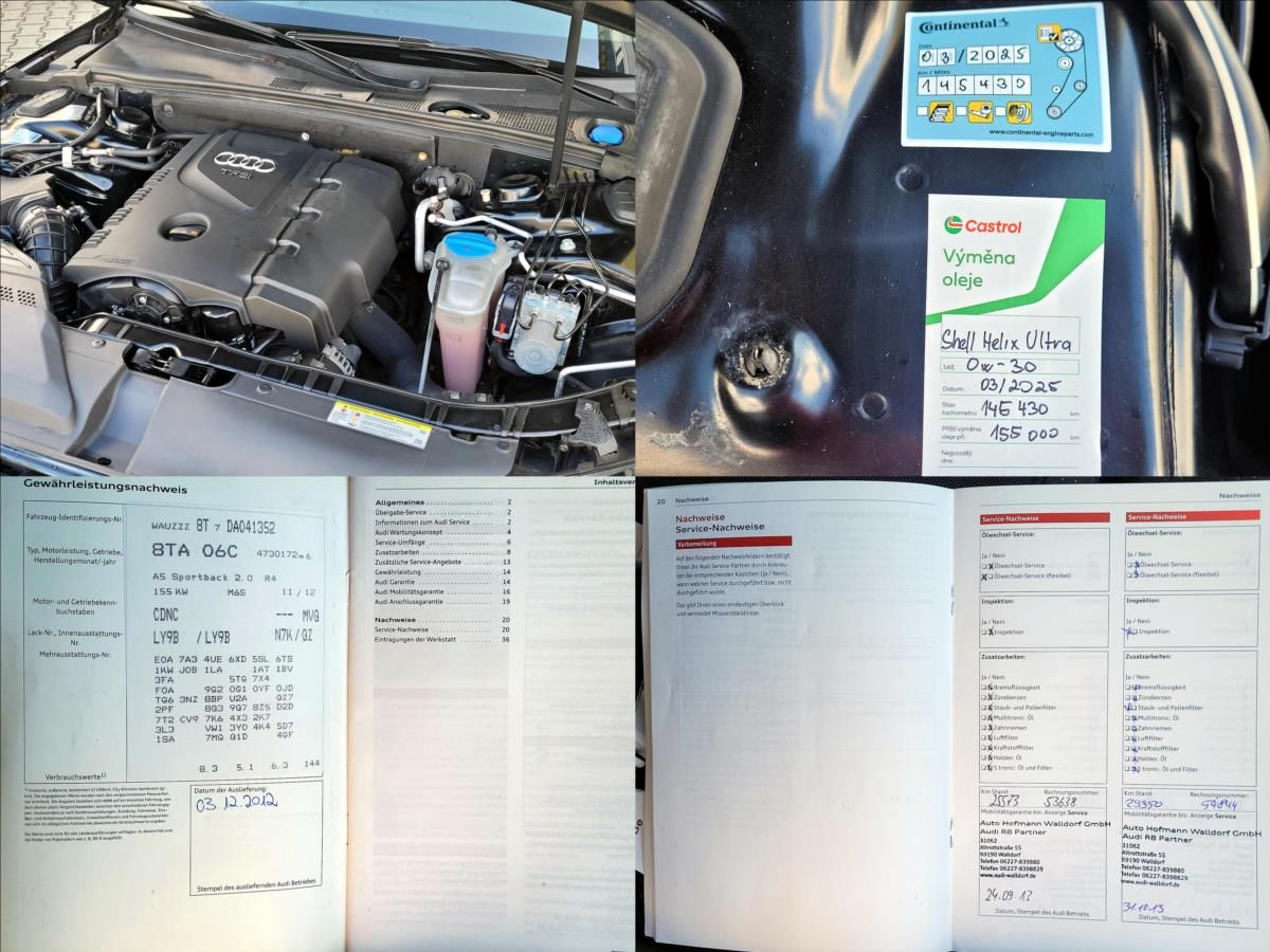 Audi A5, 2,0 TFSi S-LINE,SERV.KN.ROZVOD - fotka 6