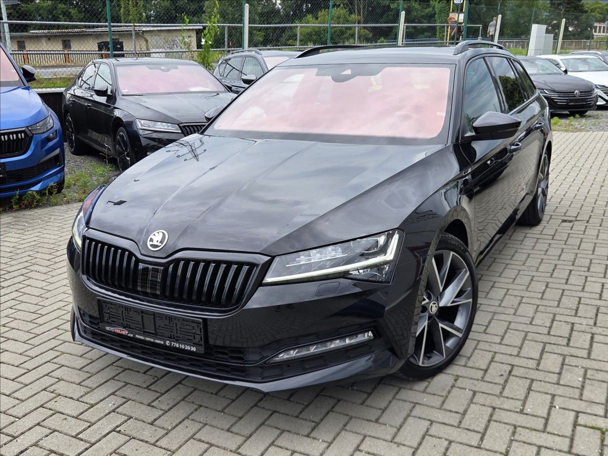 Škoda Superb, 2,0 TDi DSG SPORTLINE *TAŽNÉ*C