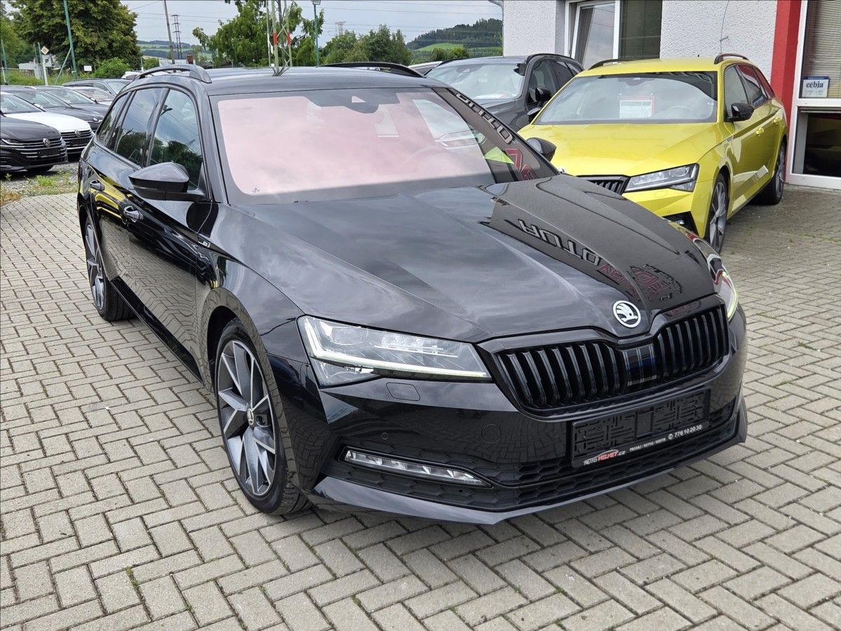 Škoda Superb, 2,0 TDi DSG SPORTLINE *TAŽNÉ*C - fotka 4