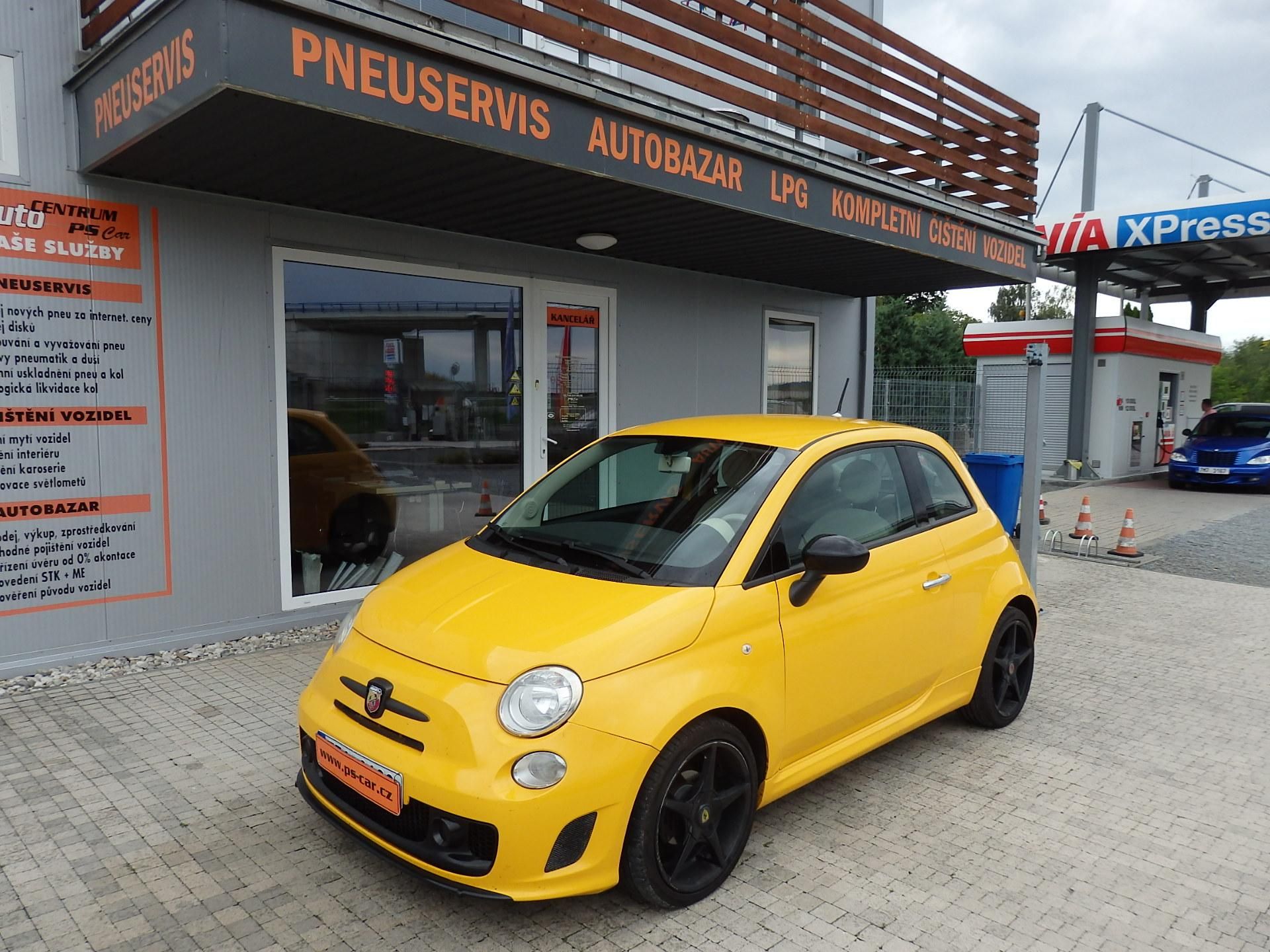 Fiat 500, 1.2 8V ABS, KLIMATIZACE