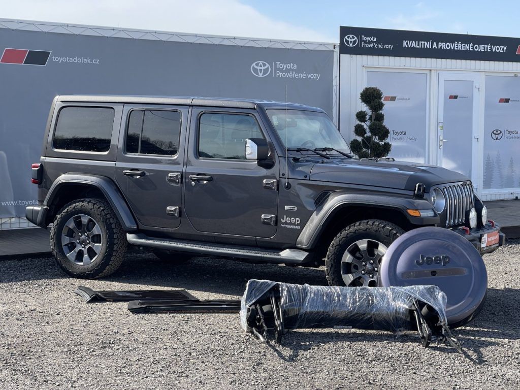 Jeep Wrangler, 2.2CRDi, Unlimited, ČR+doplňky
