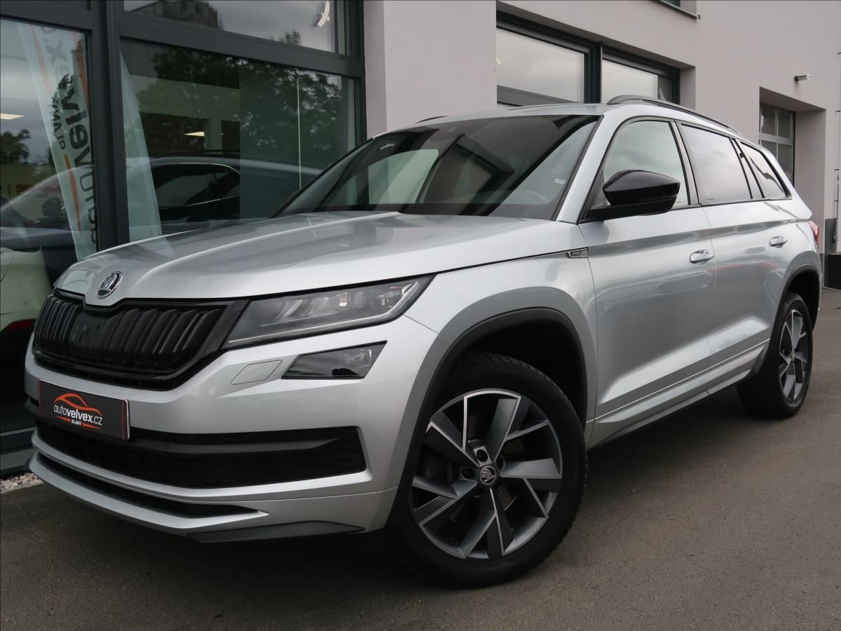 Škoda Kodiaq, 2,0 TSi,140kW,1majČR,Sportline