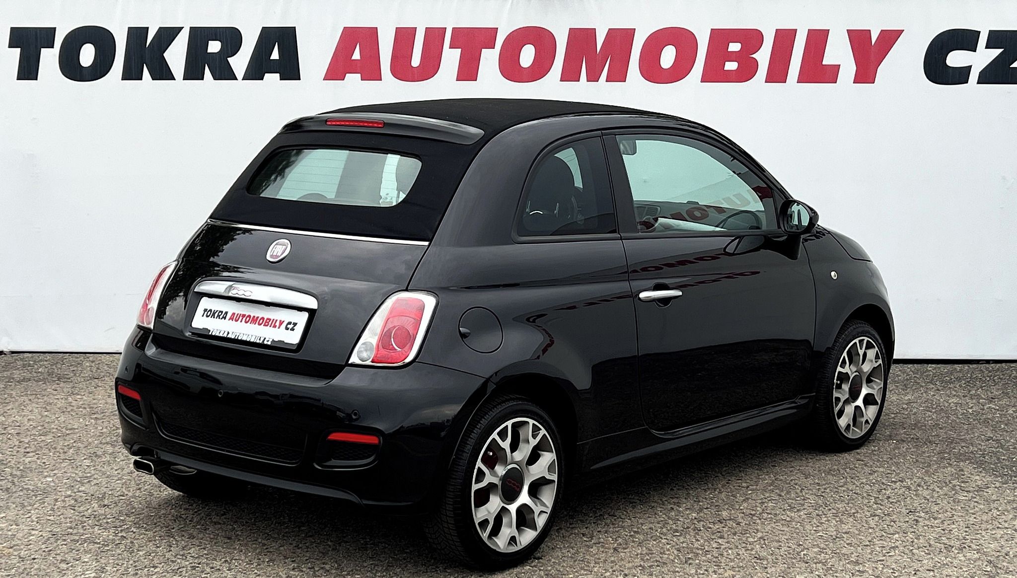 Fiat 500, S 1.2i Cabrio Navi Klima Alu - fotka 6
