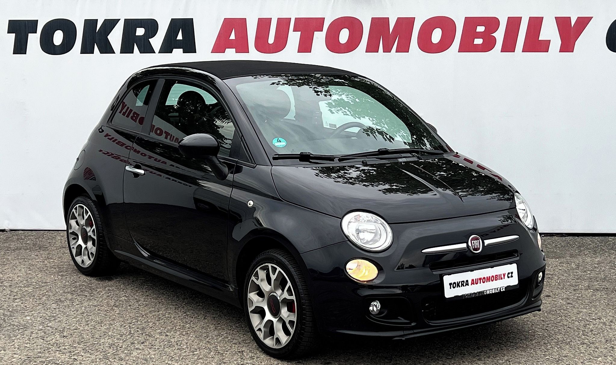 Fiat 500, S 1.2i Cabrio Navi Klima Alu - fotka 3