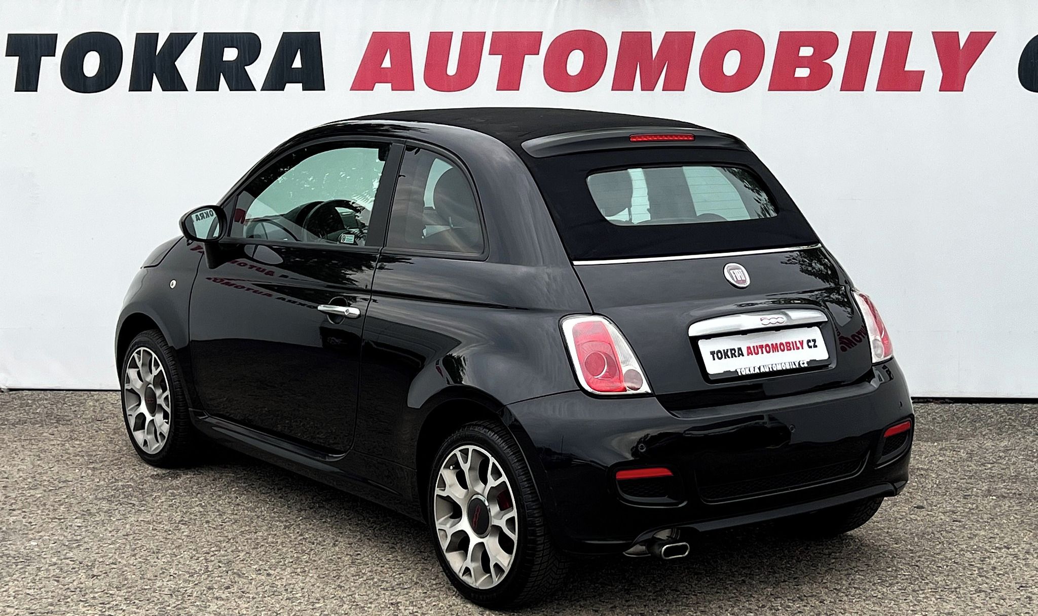 Fiat 500, S 1.2i Cabrio Navi Klima Alu - fotka 4