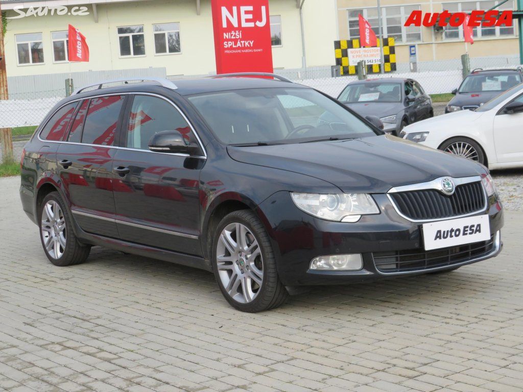 Škoda Superb, 3.6 V6 4x4,ČR,AT,bixen