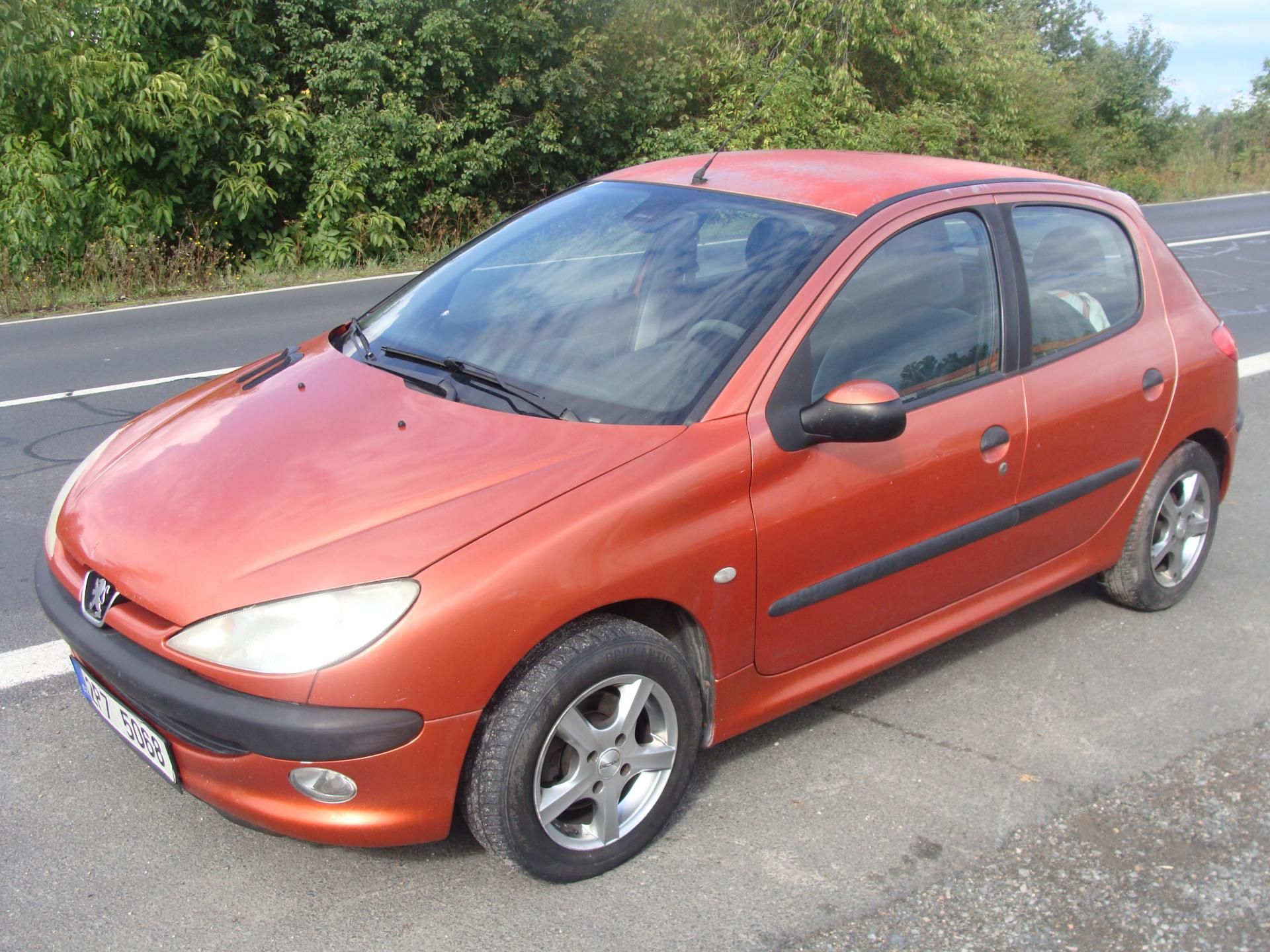 Peugeot 206, 2.0 HDi, 66 kW, klima, alu