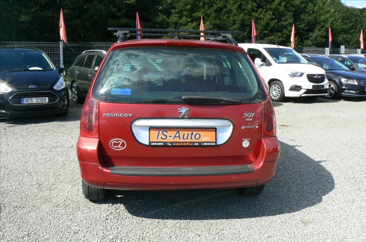 Peugeot 307, 2,0 HDi COMBI - fotka 6